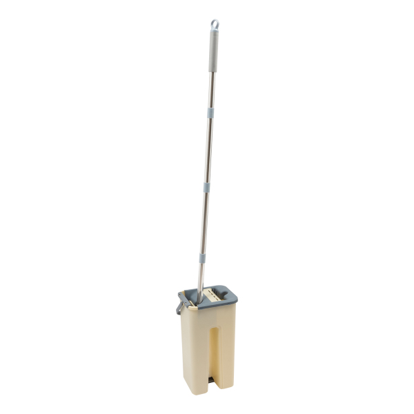 Kit de Paños de Limpieza Trapeador Plano Giratorio 360° con Cubo Kit de Paños de Limpieza Trapeador Plano Giratorio 360° con Cubo