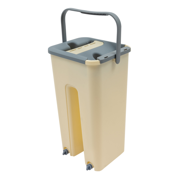 Kit de Paños de Limpieza Trapeador Plano Giratorio 360° con Cubo Kit de Paños de Limpieza Trapeador Plano Giratorio 360° con Cubo