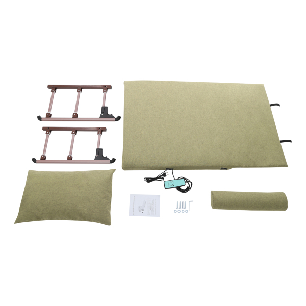 Respaldo Elevador Eléctrico, Respaldo Elevador Eléctrico para Cama, Respaldo Elevador para Embarazadas, Ancianos - Verde Respaldo Elevador Eléctrico, Respaldo Elevador Eléctrico para Cama, Respaldo Elevador para Embarazadas, Ancianos - Verde