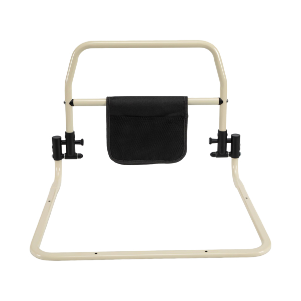 Barandilla de cama plegable para personas mayores, rejilla lateral, asideros de apoyo, ayuda para levantarse, máx. 136 kg Barandilla de cama plegable para personas mayores, rejilla lateral, asideros de apoyo, ayuda para levantarse, máx. 136 kg