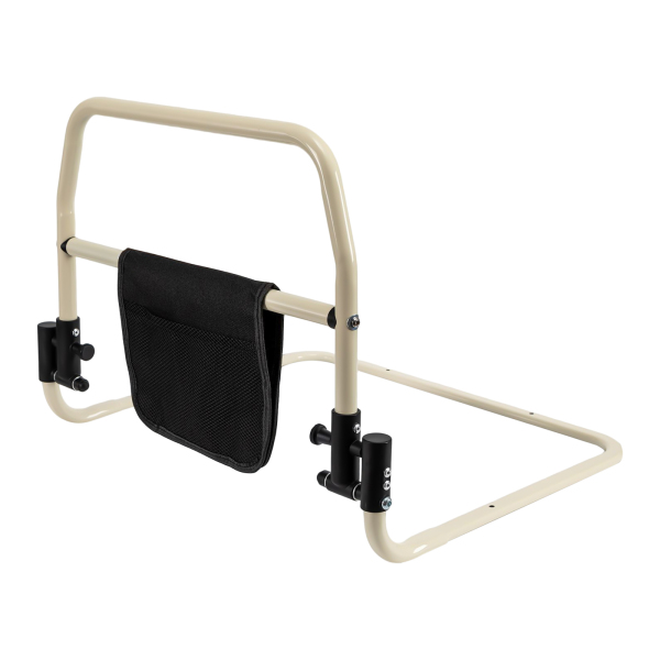 Barandilla de cama plegable para personas mayores, rejilla lateral, asideros de apoyo, ayuda para levantarse, máx. 136 kg Barandilla de cama plegable para personas mayores, rejilla lateral, asideros de apoyo, ayuda para levantarse, máx. 136 kg