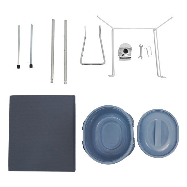 Silla de ruedas hidráulica de elevación de pacientes para el hogar, Capacidad de carga: Dentro de 90kg, Altura: 87-106 cm