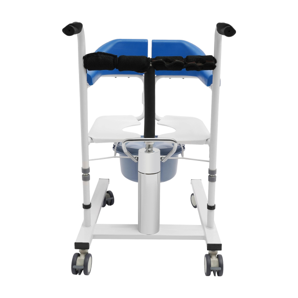 Silla de ruedas hidráulica de elevación de pacientes para el hogar, Capacidad de carga: Dentro de 90kg, Altura: 87-106 cm