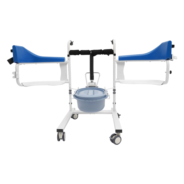 Silla de ruedas hidráulica de elevación de pacientes para el hogar, Capacidad de carga: Dentro de 90kg, Altura: 87-106 cm