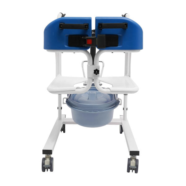 Silla de ruedas hidráulica de elevación de pacientes para el hogar, Capacidad de carga: Dentro de 90kg, Altura: 87-106 cm