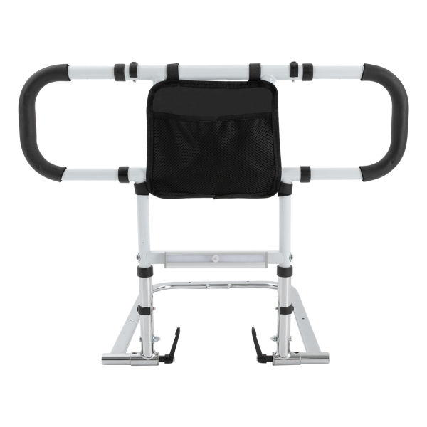 Barra de ayuda para la cama plegable, Barra de apoyo para la cama, Soporte fiable, Longitud ajustable: 53-69cm, Blanco Barra de ayuda para la cama plegable, Barra de apoyo para la cama, Soporte fiable, Longitud ajustable: 53-69cm, Blanco