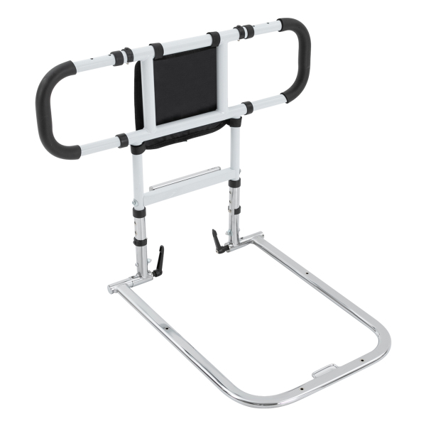 Barra de ayuda para la cama plegable, Barra de apoyo para la cama, Soporte fiable, Longitud ajustable: 53-69cm, Blanco Barra de ayuda para la cama plegable, Barra de apoyo para la cama, Soporte fiable, Longitud ajustable: 53-69cm, Blanco