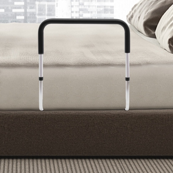 Barandilla de cama para personas mayores y adultos, barra de apoyo preventiva para personas mayores, regulable en altura