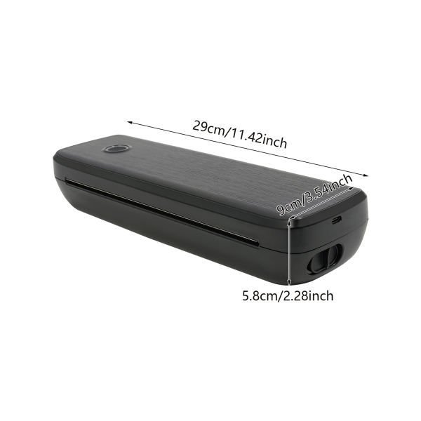 Impresora térmica Bluetooth sin tinta L81, impresora térmica portátil, impresora térmica - Negra Impresora térmica Bluetooth sin tinta L81, impresora térmica portátil, impresora térmica - Negra