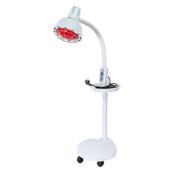 Lámpara de calor Calentador infrarrojo vertical Temperatura ajustable La luz roja alivia el dolor muscular
