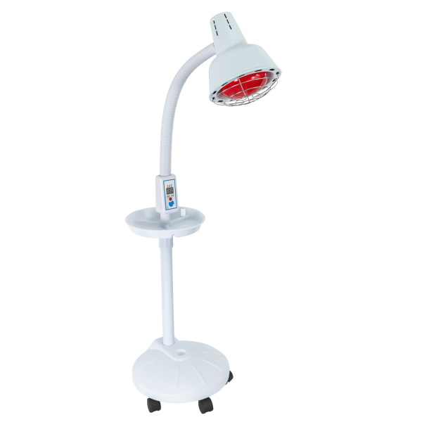 Lámpara de calor Calentador infrarrojo vertical Temperatura ajustable La luz roja alivia el dolor muscular