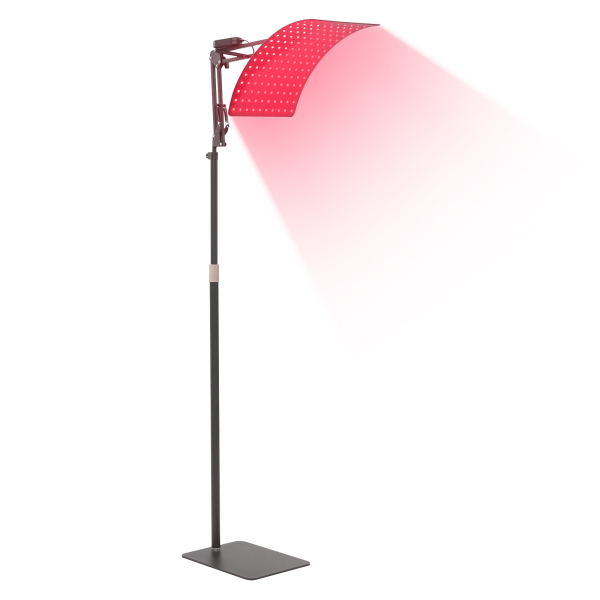 Lámpara de terapia de luz infrarroja roja con soporte LED 660 nm Terapia de luz roja