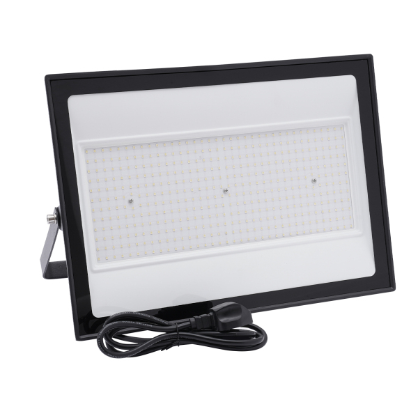 Proyector LED de 300W, 24000LM Luz de Seguridad Superbrillante, Enchufe UL, IP66 Proyectores Exteriores Impermeables