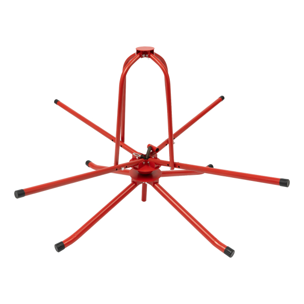 Enrollador de tubos para calefacción por suelo radiante, Dispensador de rollos de tubos, Excelente capacidad de carga, Rojo