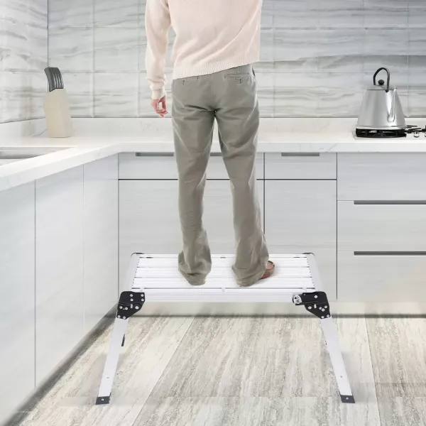 Plataforma de trabajo escalera, plataforma de trabajo plegable con plataforma, plataforma de trabajo con escalera plegable Plataforma de trabajo escalera, plataforma de trabajo plegable con plataforma, plataforma de trabajo con escalera plegable