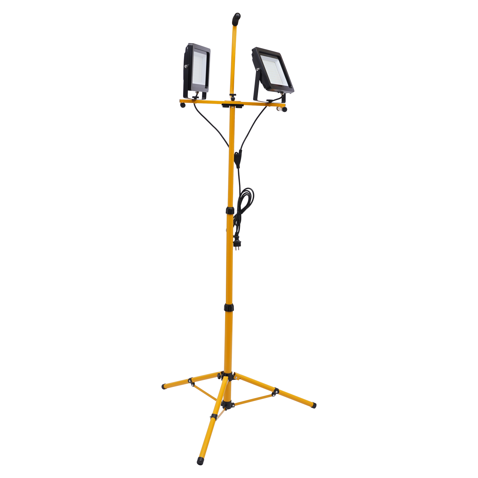 Luz de trabajo guiada con trípode 20000LM 200W 6500K IP65 Impermeable ángulo de luz ajustable proyector Luz de trabajo guiada con trípode 20000LM 200W 6500K IP65 Impermeable ángulo de luz ajustable proyector