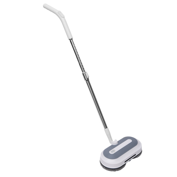 30W ABS EU Standard Trapeador Eléctrico Inalámbrico Trapeador Eléctrico Inalámbrico Para Limpiar Pisos Manchas Suciedad Huellas Blanco Gris