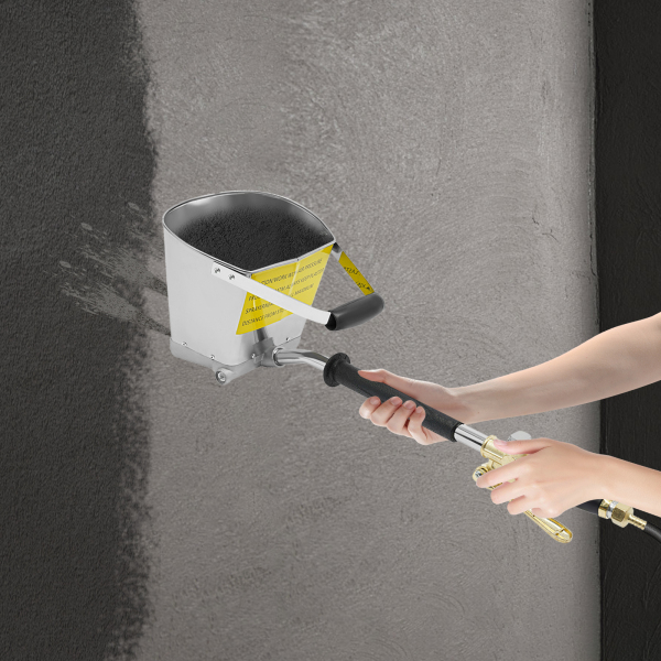 Pistola de mortero de cemento con 4 orificios de pulverización, pistola de yeso y estuco para pintura de pared y techo