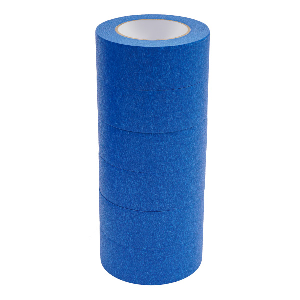 36 rollos, Cintas de pintor, Cinta de pintor para paredes, Alta fuerza adhesiva, Longitud de cada rollo de cinta: 55 m