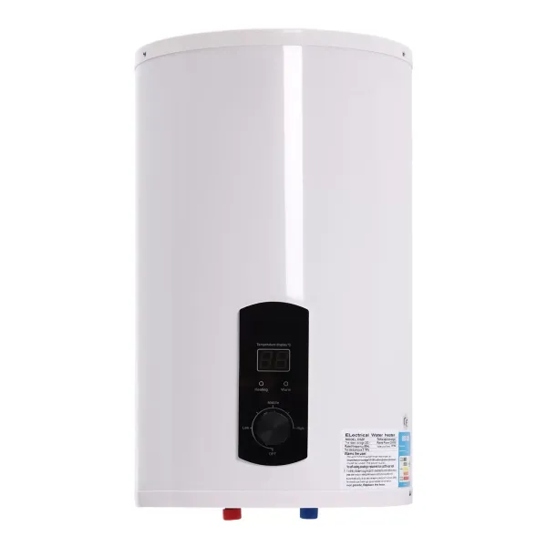 Caldera de agua caliente eléctrica, 35l, 2000W, protección contra fugas, colgadores verticales mejorados de pared 25-75 °C