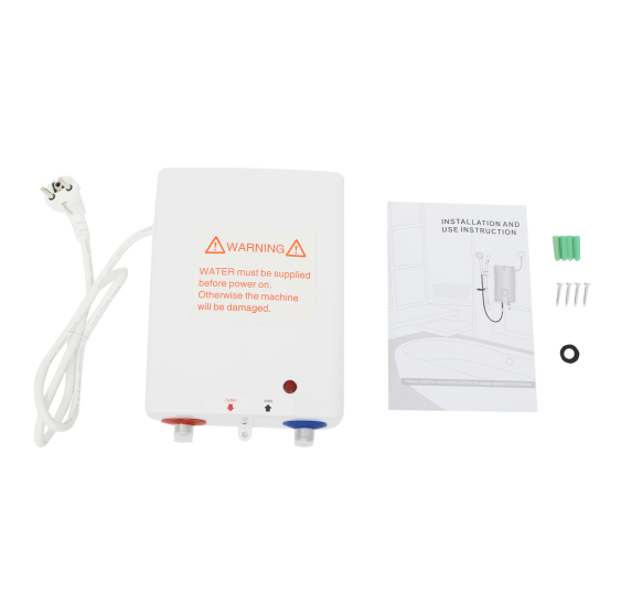 Calentador de agua, calentador de agua eléctrico instantáneo, calentador de agua de 3500 W