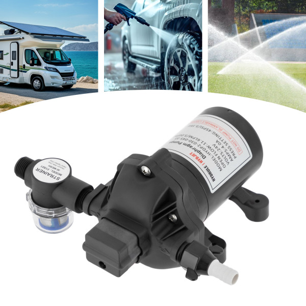 Bomba industrial de agua a presión, bomba de diafragma autocebante, para caravanas, riego agrícola, etc., 24V, 45PSI, 3.0GPM