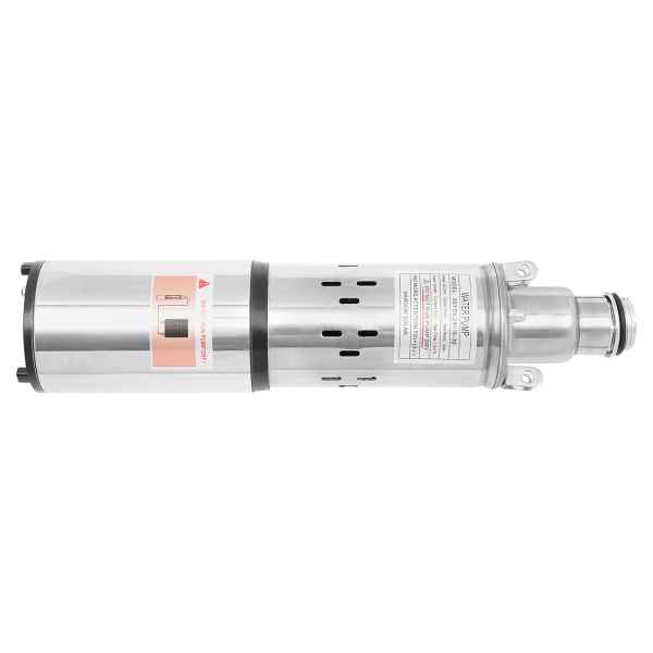 Bomba de agua sumergible, 24 V, 200 W, Carcasa de acero inoxidable, sumergible hasta 30 m