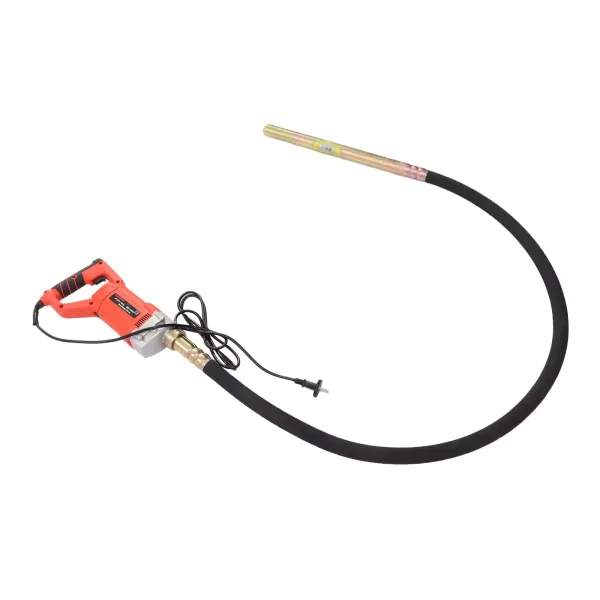 Vibrador de hormigón eléctrico, 1500 W, 2M de longitud de varilla, velocidad del eje de agitación 4000 rpm, diámetro de onda vibratoria de 35 mm Vibrador de hormigón eléctrico, 1500 W, 2M de longitud de varilla, velocidad del eje de agitación 4000 rpm, diámetro de onda vibratoria de 35 mm