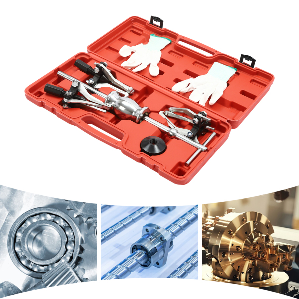 Juego de Extractor Universal de Poleas de Engranajes Internos y Externos para Extraer Rodamientos de Engranajes