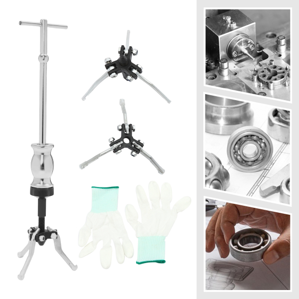 Juego de Extractor Universal de Poleas de Engranajes Internos y Externos para Extraer Rodamientos de Engranajes Juego de Extractor Universal de Poleas de Engranajes Internos y Externos para Extraer Rodamientos de Engranajes