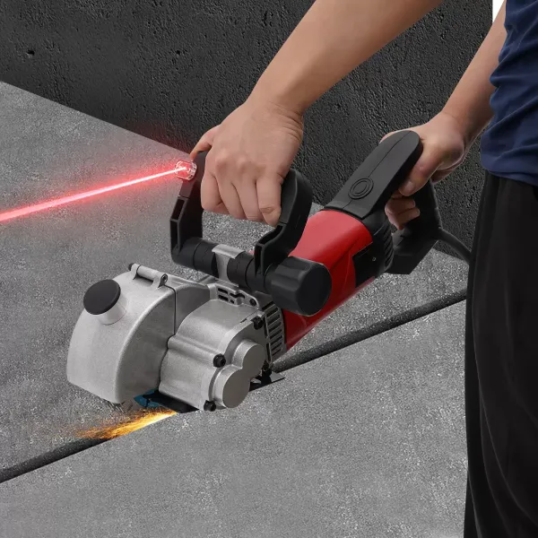 Máquina tragamonedas de 2800W, Máquina tragamonedas con láser, Máquina perforadora de paredes 125mm
