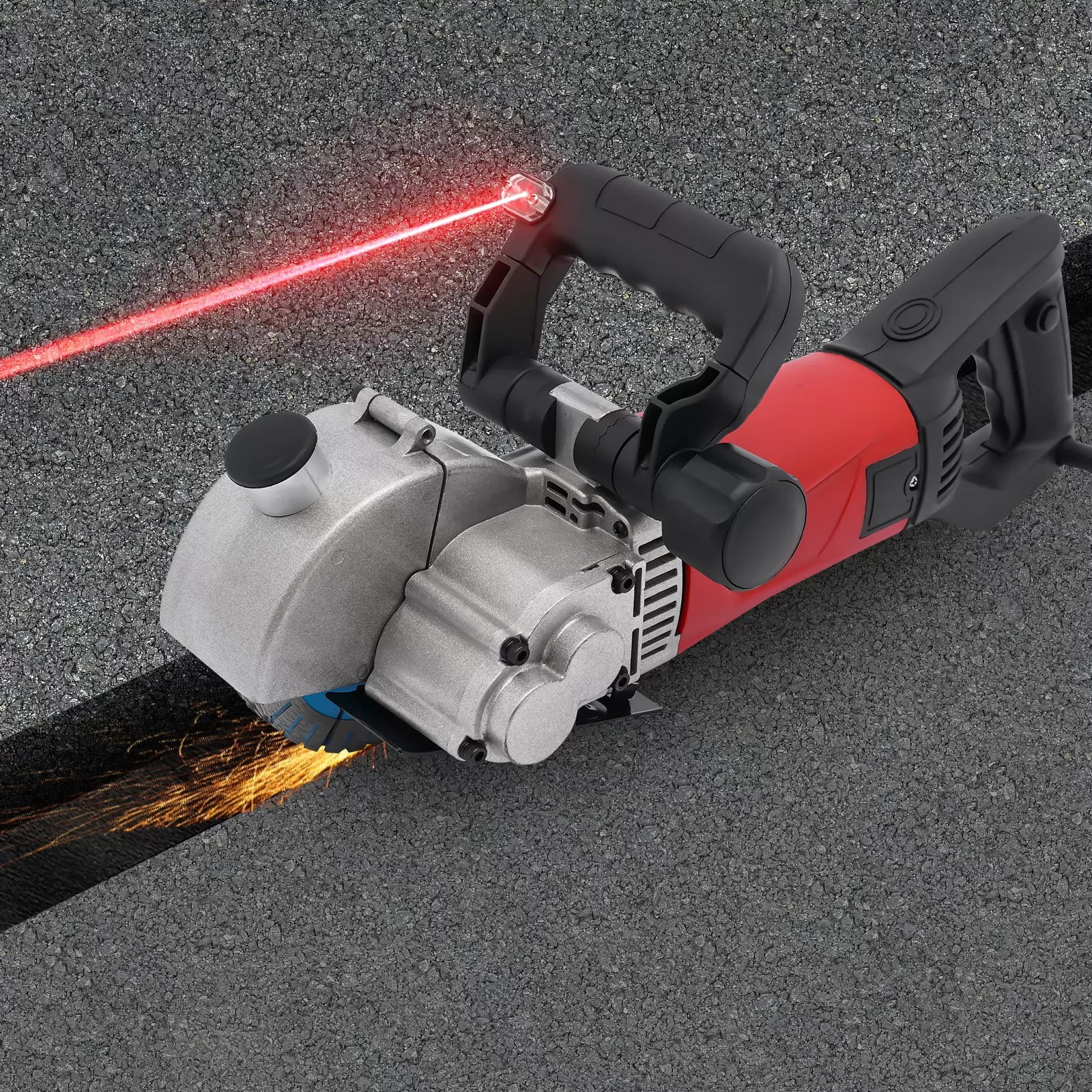 Máquina tragamonedas de 2800W, Máquina tragamonedas con láser, Máquina perforadora de paredes 125mm