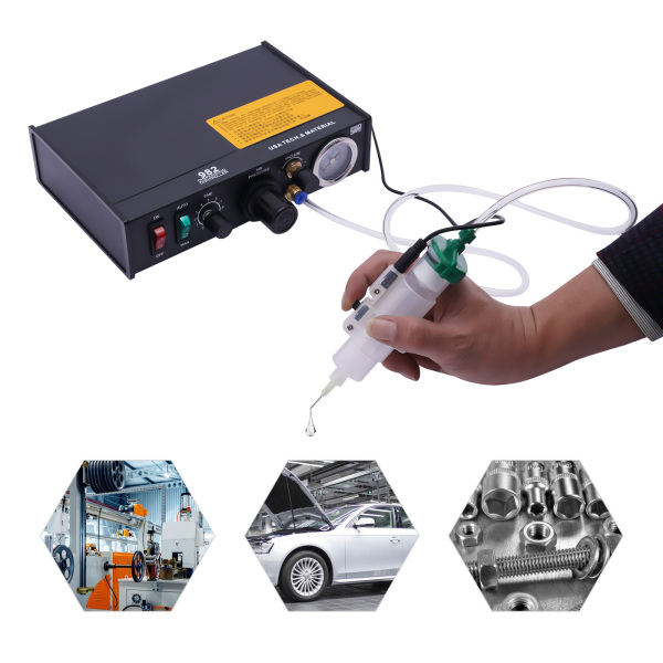Controlador de dispensación neumática Dispensador de pegamento Controlador de líquido de soldadura 982 Controlador de dispensación neumática Dispensador de pegamento Controlador de líquido de soldadura 982
