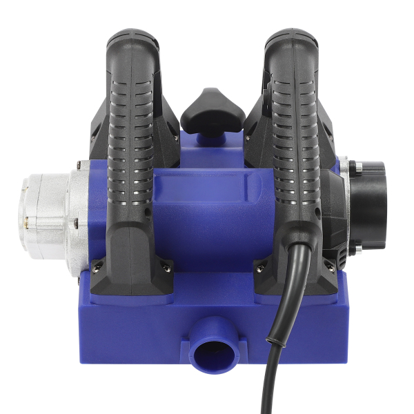 Cepilladora de pared eléctrica cepilladora manual de potencia de 1300W cepilladora de rodillos portátil con cable, Azul