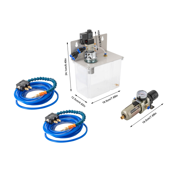 220V Sistema de pulverización de lubricante refrigerante para corte de metal pulverizador de refrigeración para grabado 220V Sistema de pulverización de lubricante refrigerante para corte de metal pulverizador de refrigeración para grabado