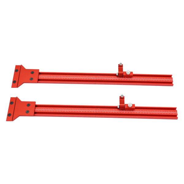 Carril guía de posicionamiento para sierra de carril, Cuatro regletas de 11.8*1.8in, con un alcance máximo de 54,9 pulgadas Carril guía de posicionamiento para sierra de carril, Cuatro regletas de 11.8*1.8in, con un alcance máximo de 54,9 pulgadas