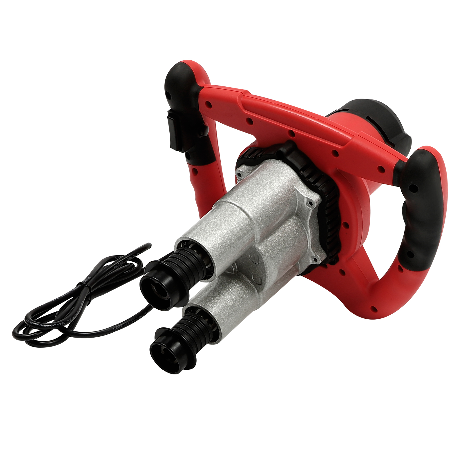 Agitador de pintura y mortero de 1800 W, mezcladores para hormigón, pintura, betún, etc., 6 velocidades opcionales Agitador de pintura y mortero de 1800 W, mezcladores para hormigón, pintura, betún, etc., 6 velocidades opcionales