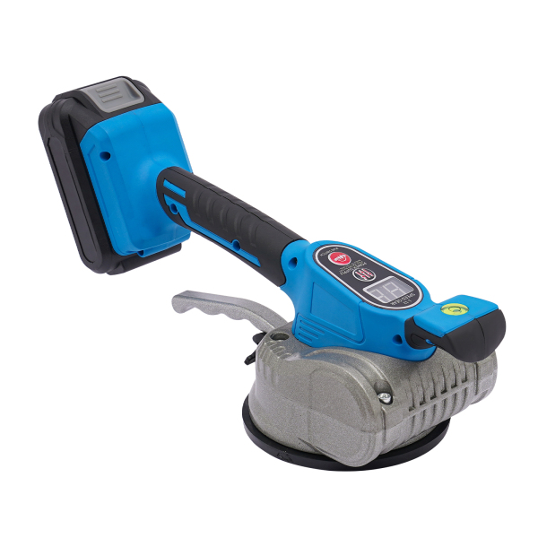 Máquina alicatadora inalámbrica Capacidad de carga 80 kg Máquina vibratoria niveladora automática de mano con batería