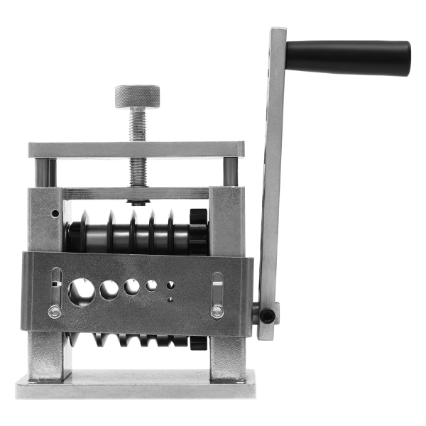 Peladora de cables manual, Herramienta peladora de cables, Altura ajustable de la cuchilla: 15mm, 100RPM, 15*9*20cm, Plata