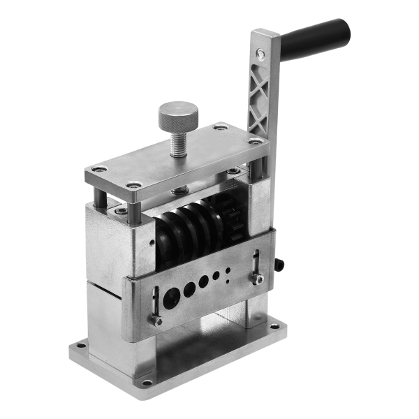 Peladora de cables manual, Herramienta peladora de cables, Altura ajustable de la cuchilla: 15mm, 100RPM, 15*9*20cm, Plata