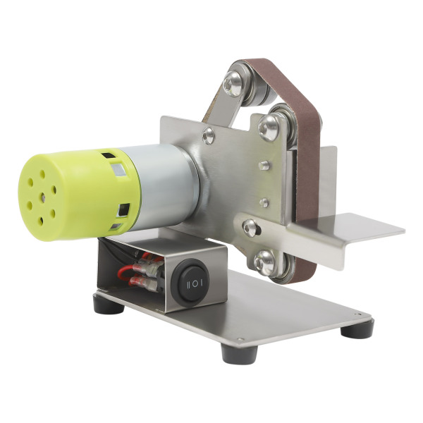 Mini lijadora de banda con 10 bandas de lijado, 150W max.10000rpm, Lijadora pulidora DIY