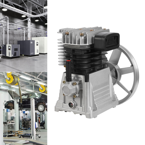 2,2 kW 2065-3 PS - Cabezal de bomba de aire lubricado (cilindro de 3 CV, 250 l/min)