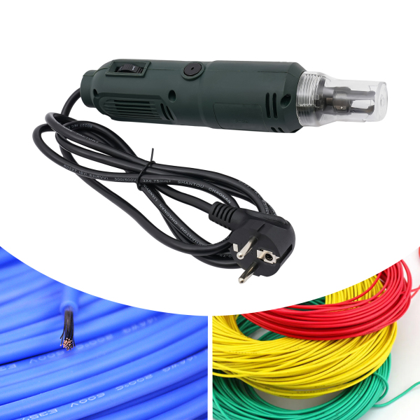 Alambre esmaltado máquina peladora esmaltada a mano Pelacables barnizado 0,3 ~ 2,5 mm 12500 rpm para equipos de pintura