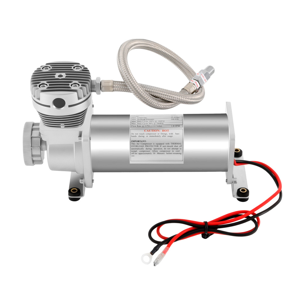 Kit de compresor de aire de 12 V y 200 PSI, compresor de suspensión ...