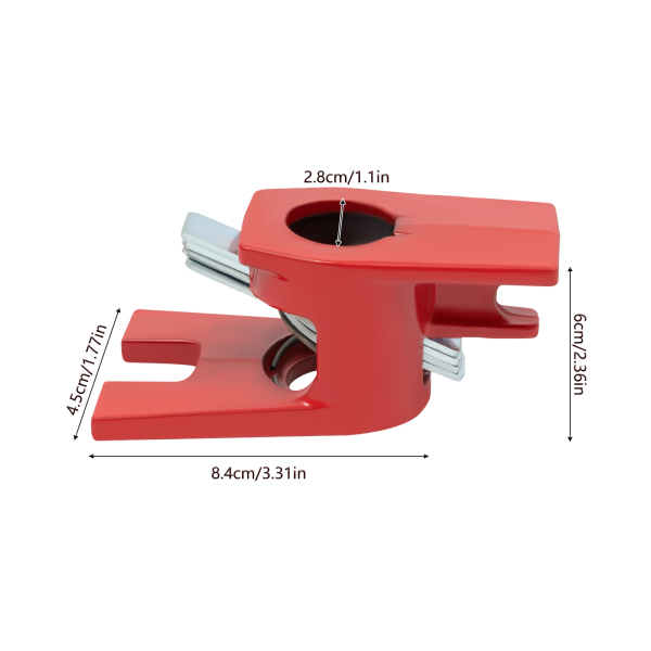 Juego de abrazaderas para tubos para encolar madera, Juego de abrazaderas para tubos para encolar madera de 3/4"