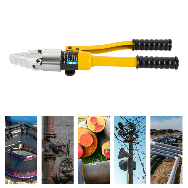Separador de brida hidráulica portátil YQ-30, separador Manual de brida del esparcidor del reborde hidráulico del reborde de 8 toneladas