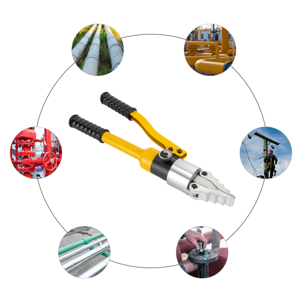 Separador de brida hidráulica portátil YQ-30, separador Manual de brida del esparcidor del reborde hidráulico del reborde de 8 toneladas
