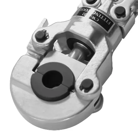 Herramienta de crimpado de 12-32 mm Cabeza giratoria Herramienta de crimpado de tubo de 360 grados