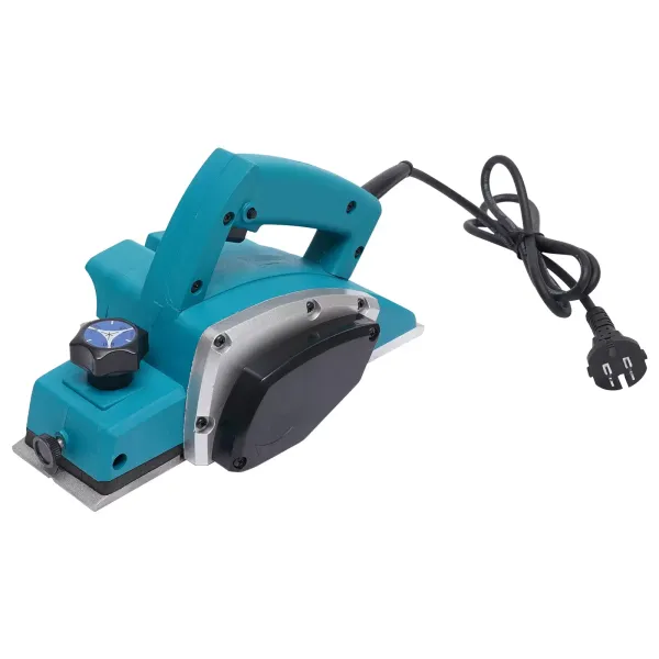 Cepilladora eléctrica de mano con tope paralelo, llave hexagonal con bolsa de tela 800 W, Cepilladora escalonada 82 mm, Profundidad de 1 mm