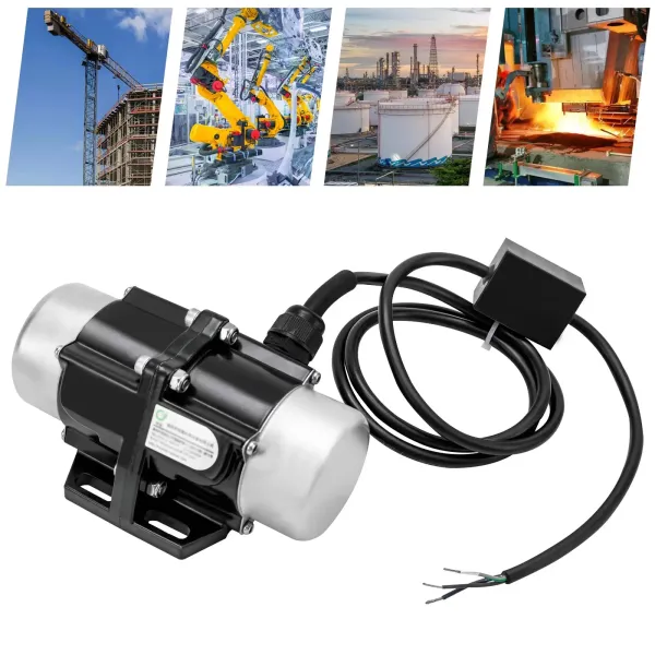 Motor de vibración de 100 W, 1 fase, asincrónico, motor de vibración para dispositivos mecánicos 3000r/min 220 V